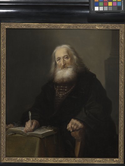 Møntsamleren (olie på træ) af Hendrick Gerritsz Pot