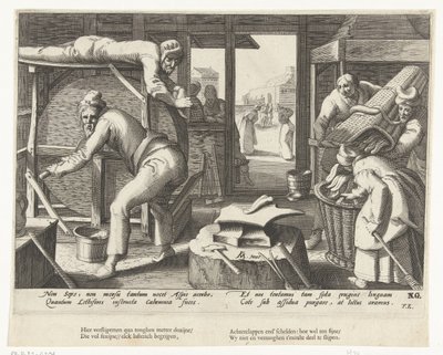 Tungespidser af Hendrick Goltzius (attributed to workshop of)