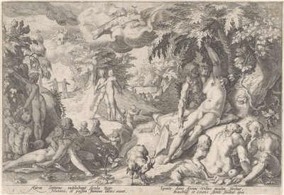 Guldalderen Metamorphoses of Ovid (serietitel) af Hendrick Goltzius (workshop of)