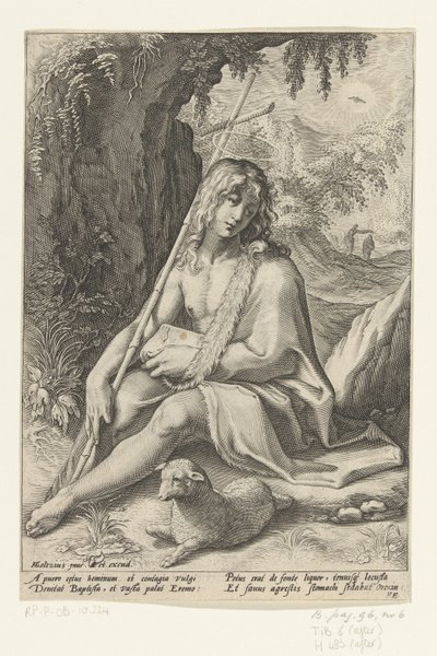 Johannes Døberen af Hendrick Goltzius (workshop of)
