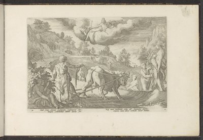 sølvalder Ovids metamorfoser (serietitel) Genskabelser af P. Ovidius Naso (serietitel) af Hendrick Goltzius (workshop of)