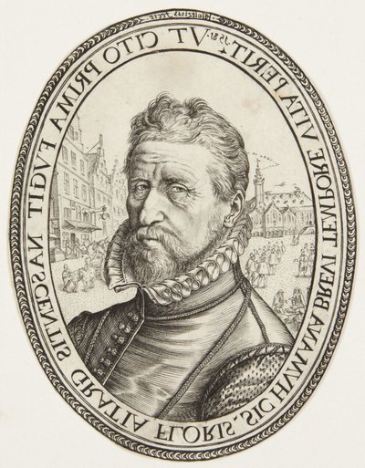 Allaert Fransz. Schatter af Hendrick Goltzius