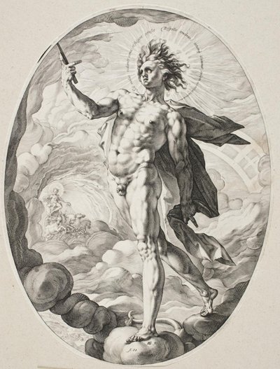 Apollo af Hendrick Goltzius