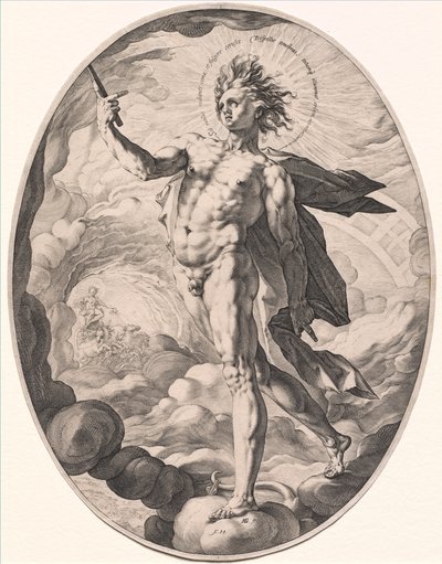 Apollo af Hendrick Goltzius