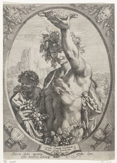 Bacchus af Hendrick Goltzius
