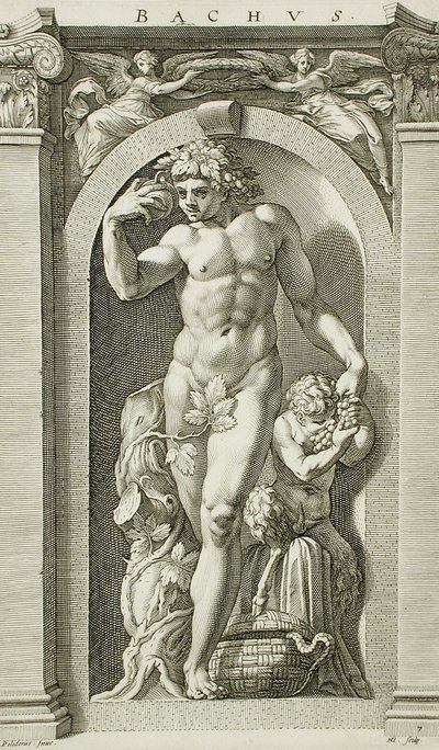Bacchus af Hendrick Goltzius