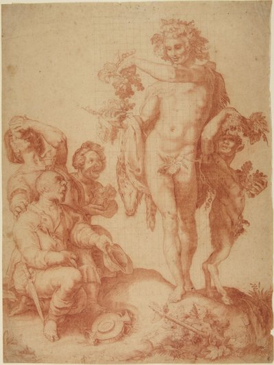 Bacchus af Hendrick Goltzius