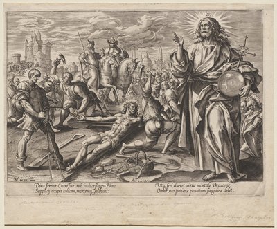 Kristus af Hendrick Goltzius