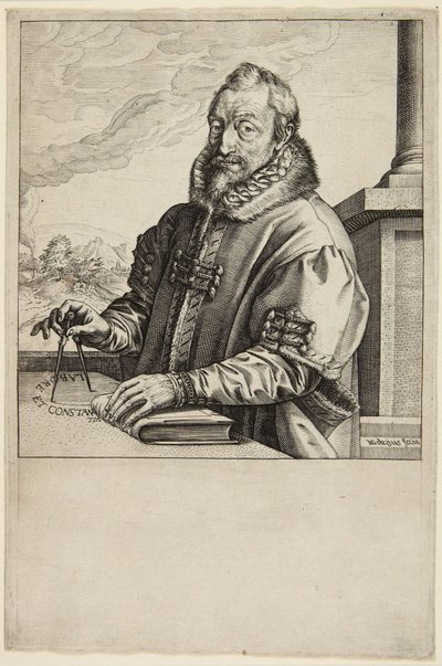 Christopher Plantin af Hendrick Goltzius