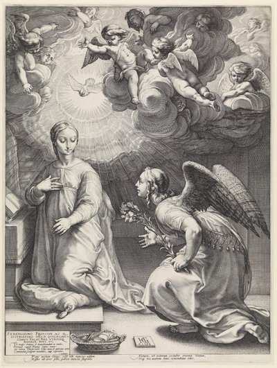 Bebudelsen af Hendrick Goltzius