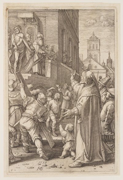 Ecce Homo, fra The Passion af Hendrick Goltzius