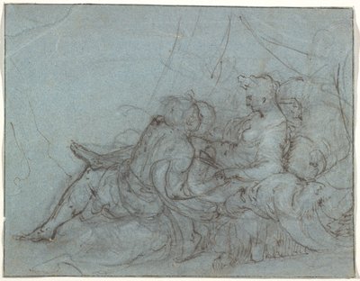 Elskende par af Hendrick Goltzius