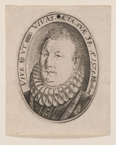 Gerit Jansz. van Schooten af Hendrick Goltzius