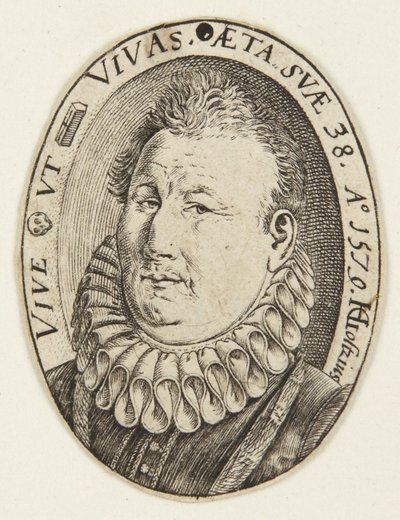 Gerrit Jansz. van Schooten af Hendrick Goltzius