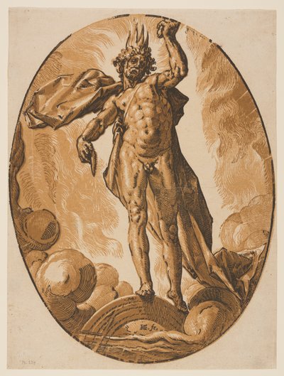 Helios, fra guderne af Hendrick Goltzius