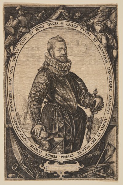 Jacques de la Faille af Hendrick Goltzius