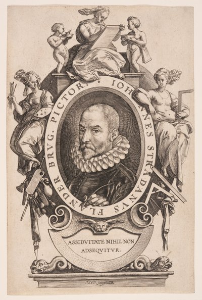 John Stradanus af Hendrick Goltzius