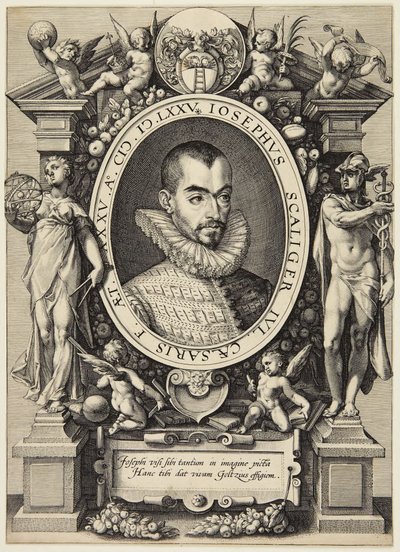 Josephus Justus Scaliger af Hendrick Goltzius