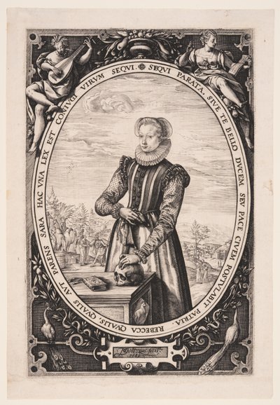 Josina Hamels af Hendrick Goltzius