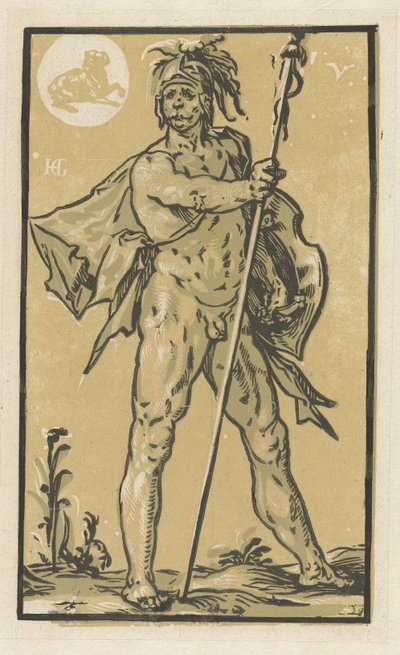 Mars af Hendrick Goltzius