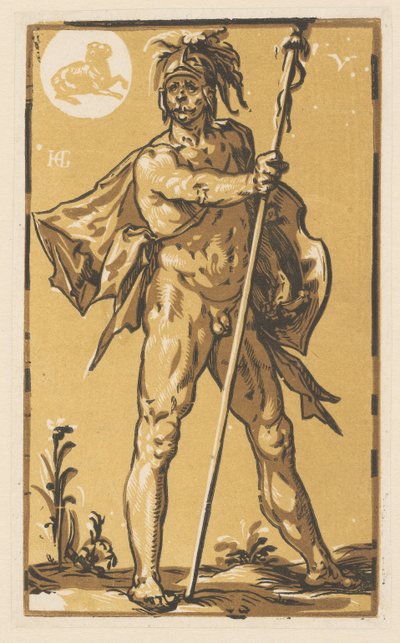 Mars af Hendrick Goltzius