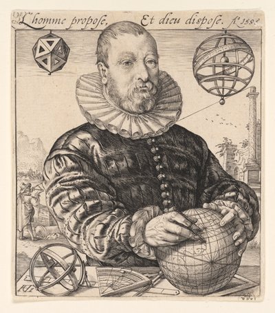 Nicolaus Petri fra Deventer af Hendrick Goltzius