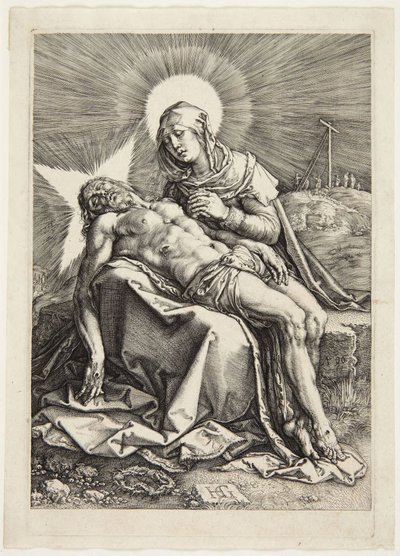 Pietà af Hendrick Goltzius