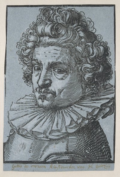 Portræt af Gillis van Breen af Hendrick Goltzius