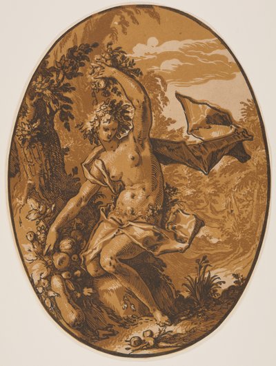 Proserpine, fra guderne af Hendrick Goltzius