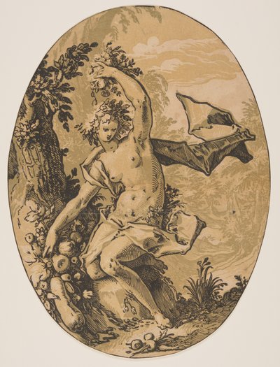 Proserpine, fra guderne af Hendrick Goltzius