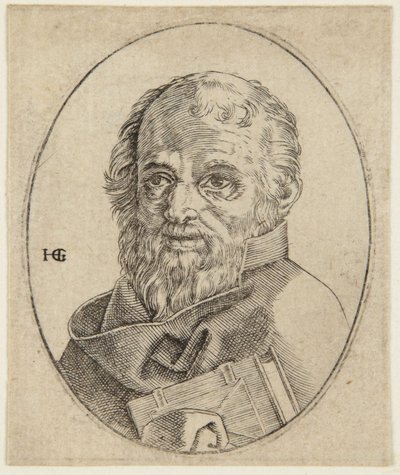 Sankt Matthias af Hendrick Goltzius