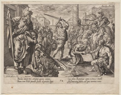 St. Paul af Hendrick Goltzius