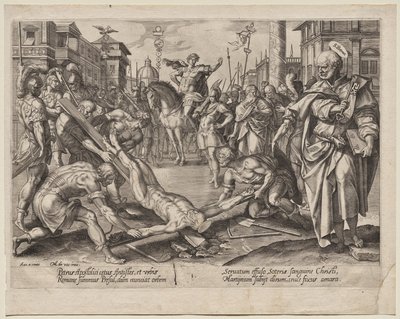 Sankt Peter af Hendrick Goltzius
