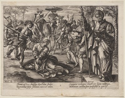 Sankt Thomas af Hendrick Goltzius