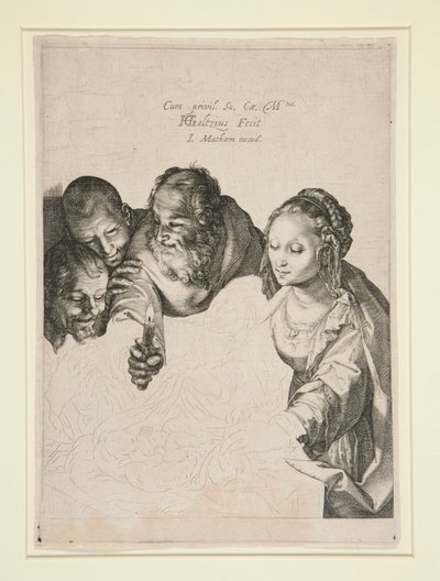 Hyrdernes tilbedelse af Hendrick Goltzius