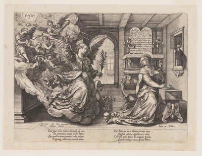 Bebudelsen af Hendrick Goltzius