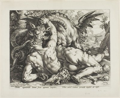 Dragen fortærer Cadmus