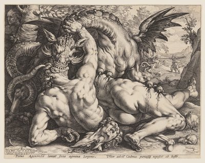 Dragen, der fortærer Kadmos