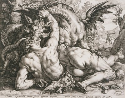 Dragen, der fortærer Kadmos