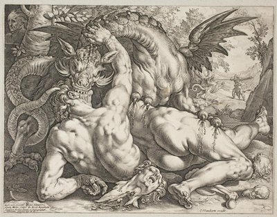 Dragen fortærer Cadmus