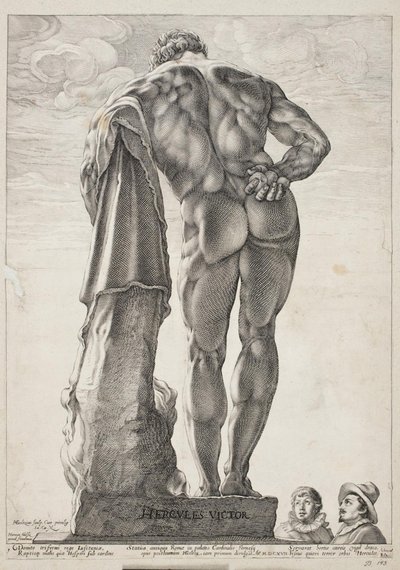 Farnese Hercules af Hendrick Goltzius