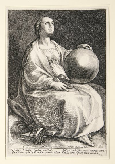 De Ni Muser af Hendrick Goltzius