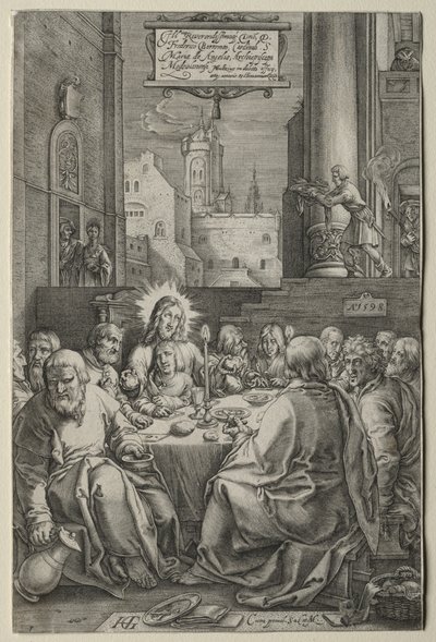 Passionen af Hendrick Goltzius