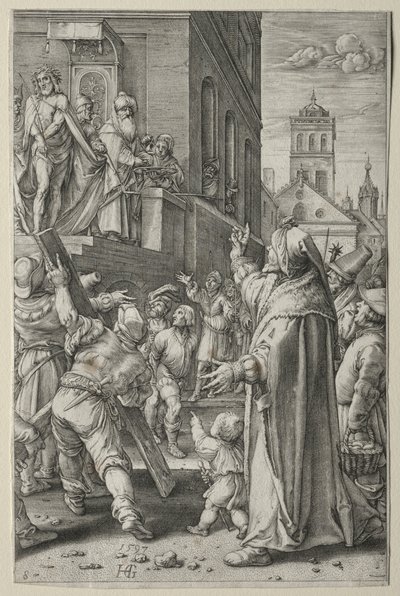 The Passion: Ecce Homo af Hendrick Goltzius