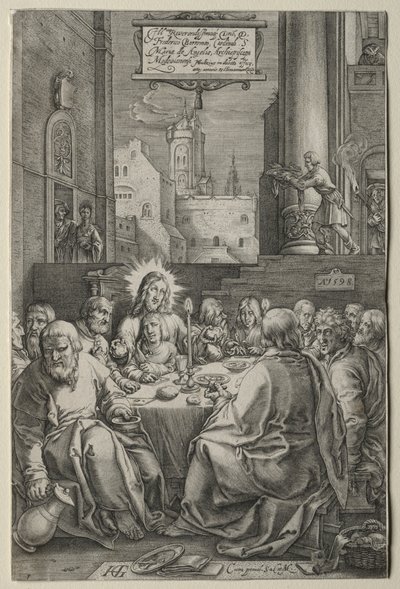 Lidenskaben: Den sidste nadver af Hendrick Goltzius
