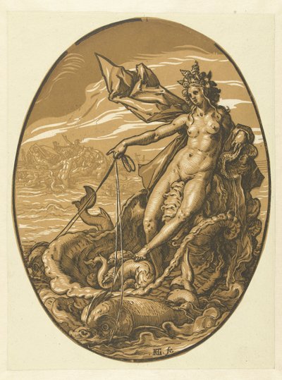 thetis Gods and Goddesses (serietitel) af Hendrick Goltzius