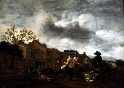 Et italiensk marked af Hendrick Mommers