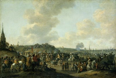 Charles II af Englands afgang fra Scheveningen den 2. juni 1660 af Hendrick de Meijer