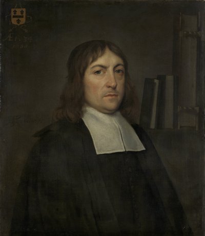 Portræt af Barend Hakvoort (1652-1735) af Hendrick ten Oever