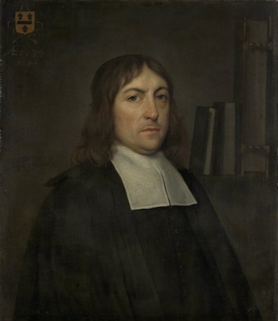 Portræt af Barend Hakvoort af Hendrick ten Oever